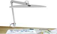 LED-tafellamp Work met klemmende voet - wit