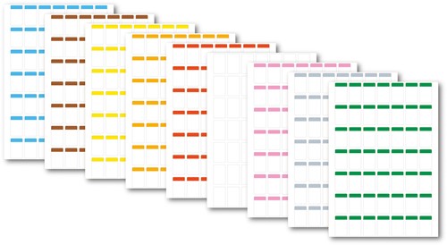 Pleuser® Étiquettes papier  23 x 38 mm