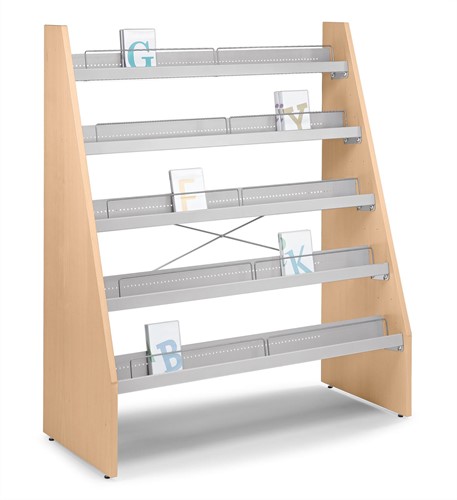 Vrijstaand mediameubel h5 voor dvds A1250 mm  - decor 1