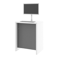 OPAC plein, met afsluitbare deur, H1000 mm - decor 2