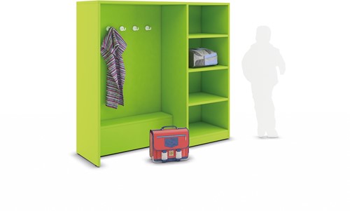 Armoire vestiaire ouverte - pour enfants