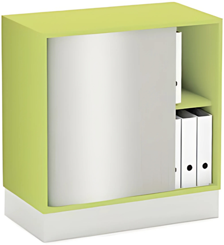 Volet roulant, vert, H896 mm, décor 2