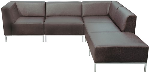 Hoekelement Soho zitcomfort Xtreme stoffen hoes - zwart