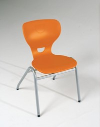 Chaise empilable Sediamo, Gris
