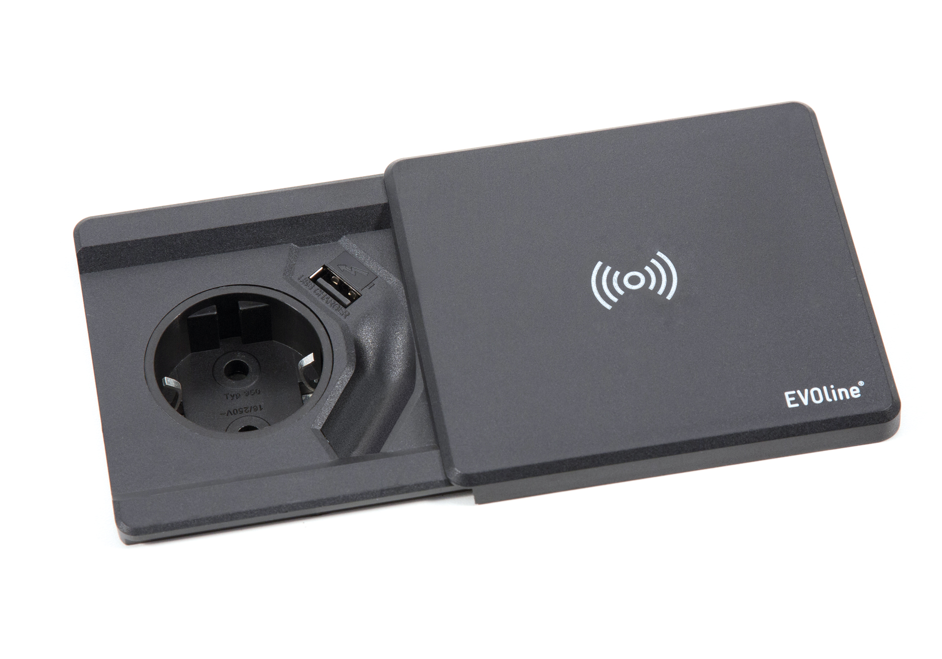 Square80 QI met oplaadfunctie