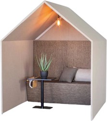 DE HUT Huis XL akoestisch kalme ruimte