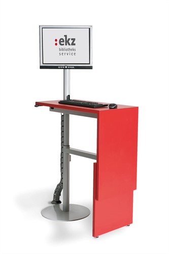 OPAC desk enkel - verstelbaar