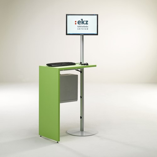 Grande armoire de serveur en métal pour l'OPAC, Décor 1