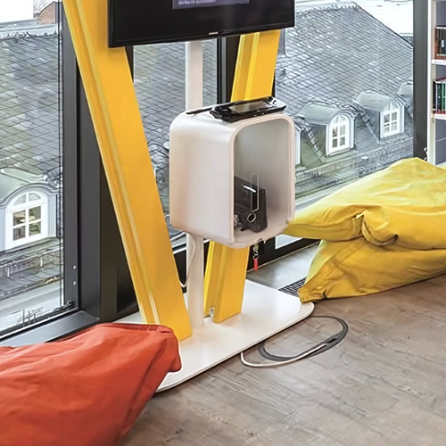 Sfeerverlichting voorpaneel voor houten behuizing