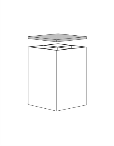 Afdekplaat voor Solo S/G/Quadro