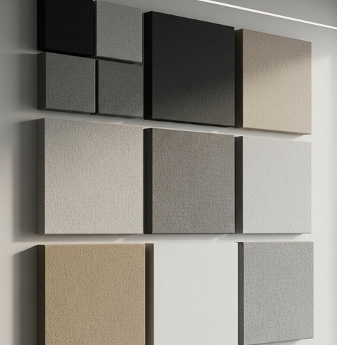 GELUID UIT ECOSUND® vierkante wand absorber