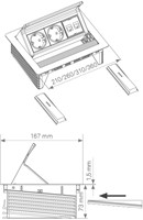 EVOline FlipTop Push Data S/M-2