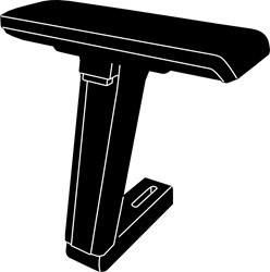 Zij armleuningen drumback draaistoelen