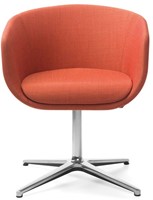 Fauteuil avec piètement croisé-2