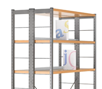 Oslo dubbelz start (R.7/2) - 8x legbord metaal - H1500xB925xD525 mm - decor 2