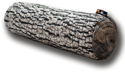 Ash Log Cushion Roll Indoor - L550 x Ø160 mm