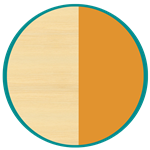 Érable/ Sorbet orange