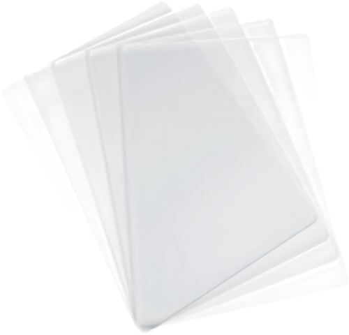 Onglets pour livres illustrés 1,2 mm, 25 pièces, transparent