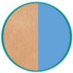 Hêtre/ Bleu Delft