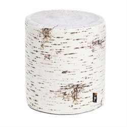 Compacte Berken Poef Mini Zitelement Indoor