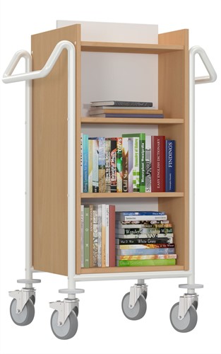 Boekenwagen Atria - beuken-wit-2