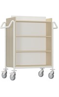 Chariot à livres Izar - érable-blanc