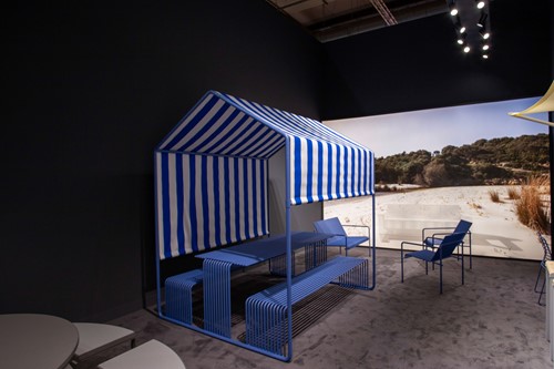 Urbantime.h24 Picknick Cabana - Tafel, banken en frame -2