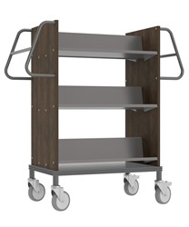 Boekenwagen Corporate, 6x legger staal