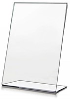 Présentoir acrylique double pour dépliants d'information