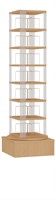 CD carrousel 1x - 7 niveaus + lage basis-2