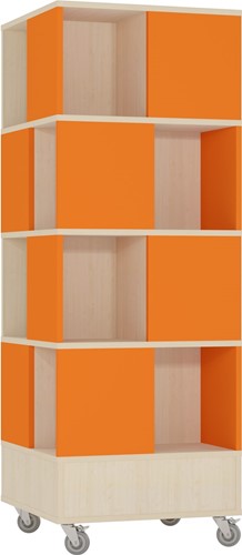 Système Foxis Cube – Colonnes d'exposition dynamiques en quatre hauteurs