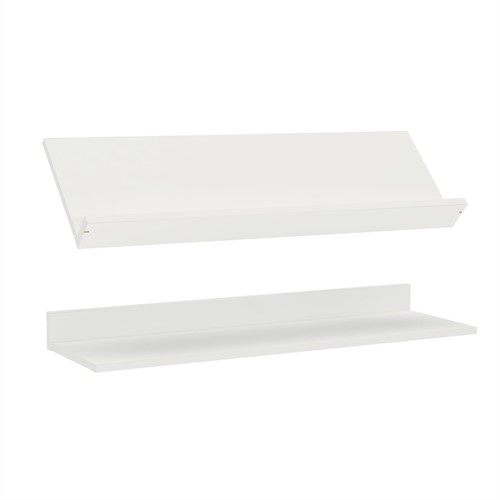 Foxis étagère L860 x P18 x H230 mm - blanc