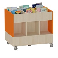 Foxis Bac à livres haut 6 compartiments-2