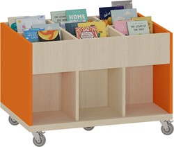 Bac à livres illustrés Foxis KDV à 6 compartiments-2