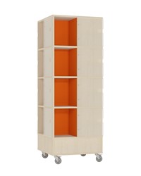 Foxis tijdschriftentoren hoog
