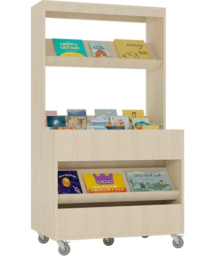 Foxis makkelijk lezen plein - B900 x D600 x H1660 mm - ahorn-2