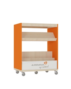 Foxis KDV browser boekenkast dubbelzijdig