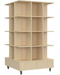 Foxis open 33 basis + 4 niveaus open B895 x D895 x H1660 mm - wit