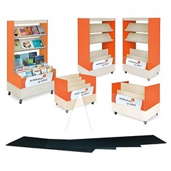 Anti-slip Rubbers voor Foxis Browser- en Boekenkasten