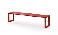 Banc Urbantime.h24 - L 2000 x P 440 x H 450 mm - Extérieur - Sable (SA) - Sable (SA)