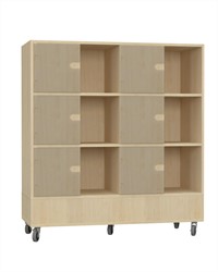 Kiosk Mobile Wall L - érable