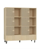 Kiosk Mobile Wall L - érable