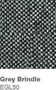 Move pied rouge - siège en tissu de couleur Camira Rivet EGL50 Grey Brindle