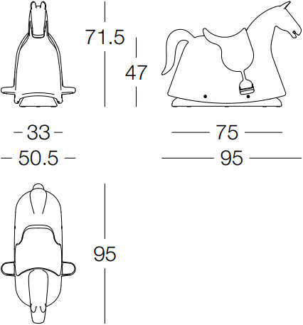 Rocky Horse Hobbelpaard-2