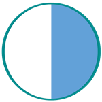 Platinawit/ Delftsblauw