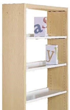 Helsinki wand start (R.10/4) - 6x legbord metaal - H2000xB925xD275 mm - decor 2