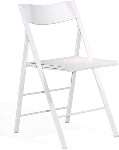 Chaise pliante S77, siège dans la couleur du cadre 