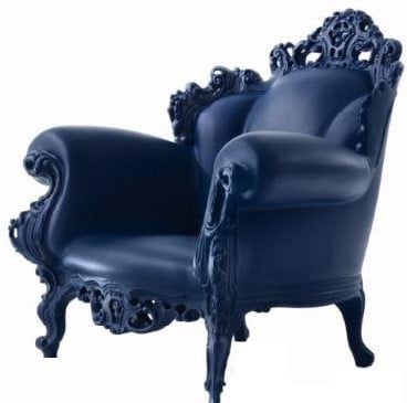 Chaise de lecture Proust - bleu