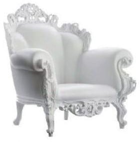 Chaise de lecture Proust - blanc
