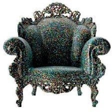Chaise de lecture Proust - mulicolore